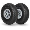 Gicool 10x3.00-4 Flat Free Tire, 10" Heavy Duty Replacement Tire