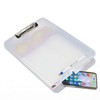 Panavage Clipboard Folder, A4 File Board, Binder, Conference Pad, Translucent