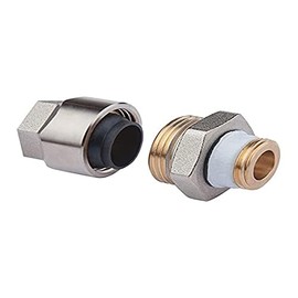 Simplex Plus Steel Pipe Adaptor G 1/2 Inch M with Male Thread - Secure Connection for Efficient Heating Systems - High Quality - F13078