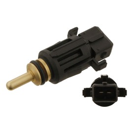 febi bilstein 30645 Coolant Temperature Sensor with Sealing Ring, Pack of 1, Black
