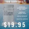 100% Pure Creatine Monohydrate Powder – 500g | Micronized, Unflavored