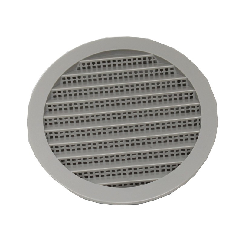 4" Round Plastic Louver Soffit Air Vent Reptile Screen Grille