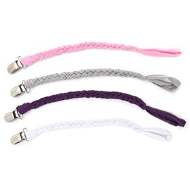 Baby Anti-Drop Chupete Clip Chupete Cadena Diy Baby Anti-Lost Chupete Clip Chupete Anti-Drop Clip Chupete Clip Chupete Clip para Casi Todo Tipo de Chupetes(1#)