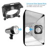 LimoStudio Photography Softbox Universal Speed Ring for Photo Studio Lighting,