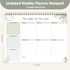 Weekly To Do List Notepad, Undated Planner with 52 Sheets