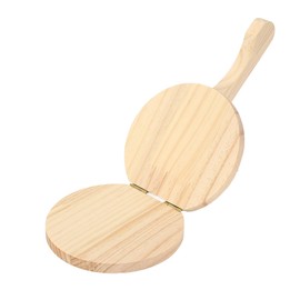 Fabater Tortilla Press, Fine Polished Ergonomic Handle Wooden Tortilla Maker Sturdy Structure for Roti for Flour Tortilla (Large: 50 X 35 X 10cm / 19.7 X 13.8 X 3.9in), Fabater4k8tbziqr0-13