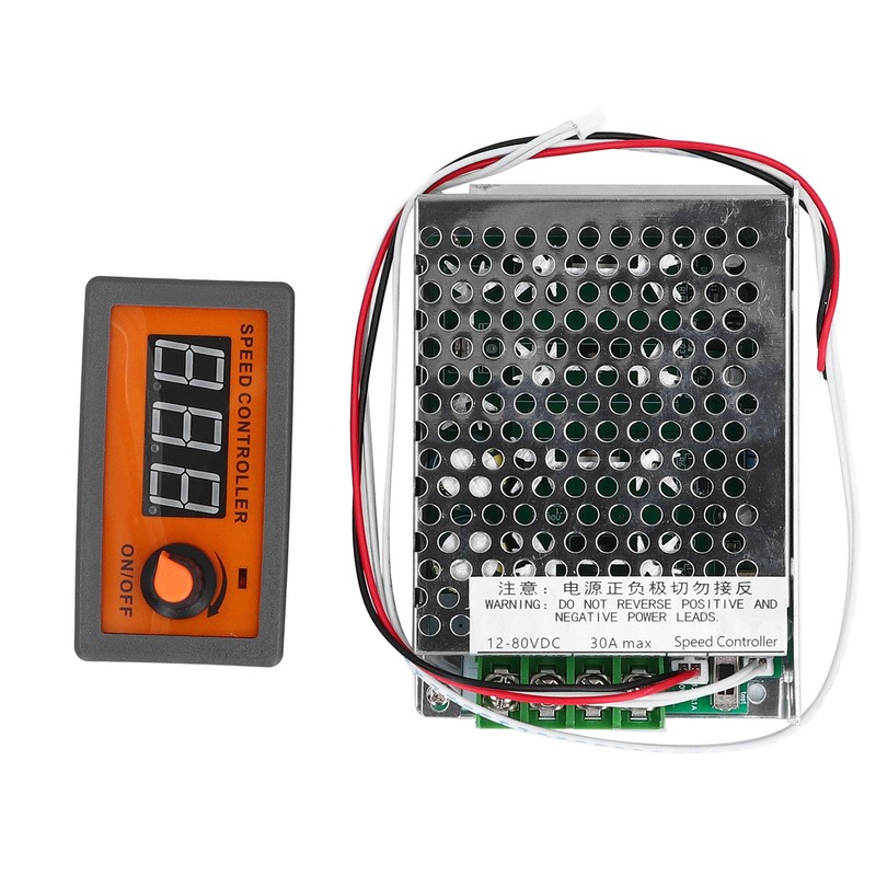 DC Motor Speed Controller PWM Digital Display Multipurpose Motor Speed