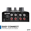 Gemini Portable 2-Channel DJ Mixer – Pocket-Sized Mini Audio Mixer