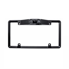 3 in 1 American car License Plate Frame Built-in Backup Camera and Parking Sensor with Water Proof Buzzer Alarm Night Vision Vehicle Safety