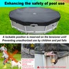 SIHAIAN 8 Ft Pool Cover 420D Round Above Ground Pool