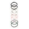 Goody Sport Seamless Elastics Silicone Green Pink 8CT