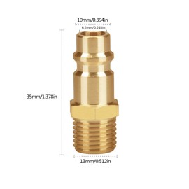 Compressed air coupling 1/4 inch, 1/2 inch, 3/8 inch, DN6, DN9, DN13, brass coupling plug, male thread, female thread, coupling socket, hose connector, valve socket, threaded plug.