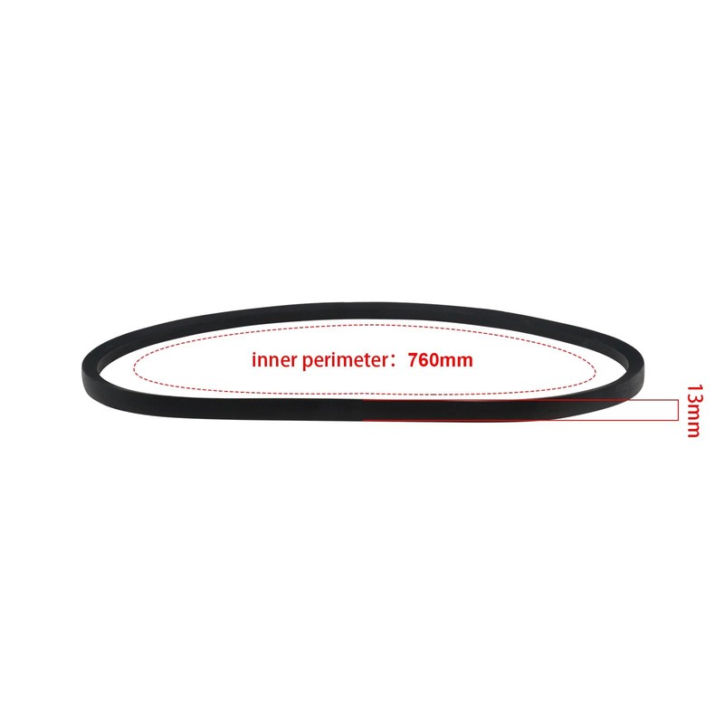 OTOTEC 2Pcs 13x760Li Cement Mixer Drive Belts XS21 Compatible with