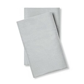 Pillow Guy Soft & Smooth Tencel Pillowcases - Includes 2 Pillowcases with Envelope Closures – 600 Thread Count Micro Tencel – 100% Tencel Fiber Pillow Covers - Light Grey - King/Cal King