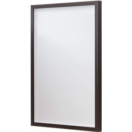 20x13 Brown Walnut Shadow Box Frame | 3/4" of Depth - Lots of Display Room for Jerseys, Keepsakes, Objects, & Memorabilia | UV Resistant Acrylic and Acid Free Backing | Includes Hardware