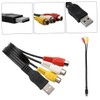 TEHAUX 1Pair Household to Av Cable Set Female Audio Video