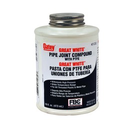 Oatey 31232 Pipe Fittings, 16 fl. oz, White