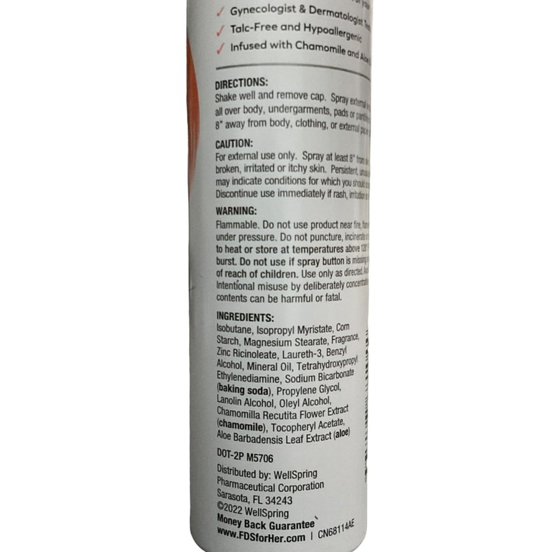 Fds Feminine Spray White Blossom 2oz (3 Pack)