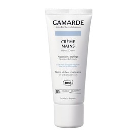 Gamarde Hand Cream - Enriched Hand Lotion with Aloe Vera and Sunflower Oil for Dry, Delicate Skin - Shea Butter Lotion with Vitamin E - 1.41 oz