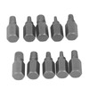 10Pcs Damaged Screw Extractor Hex Bolt Stud Remover Removal Tool