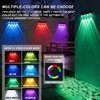Solar Fence Lights Outdoor, 9 Modes ＆ 8 Fixed Colors