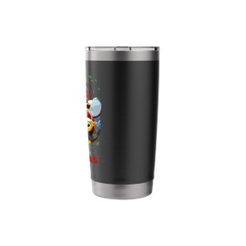 Have a Bee-autiful Christmas Honey Bee Beekeeper X-Mas Stainless Steel Insulated Tumbler