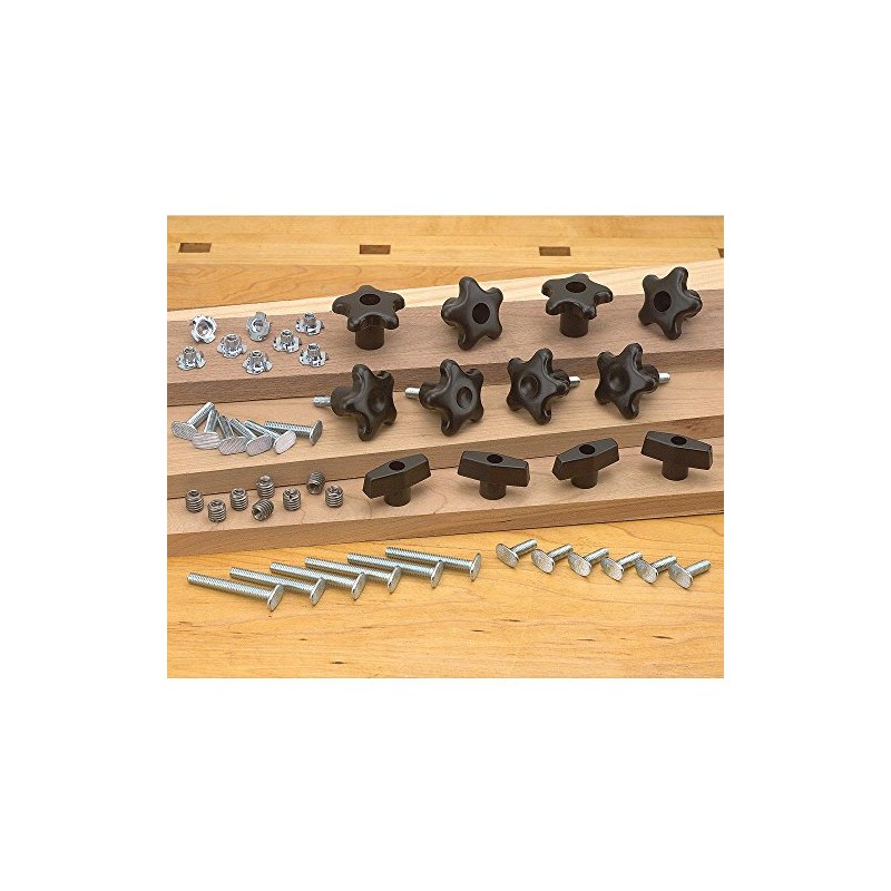 Jig Parts Hardware Kit-Build Your Jigs & Fixtures w/Woodworking Jigs
