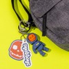 syottoys Astro Skelly Collection Flexy Toy Keychain - Colorful Skull