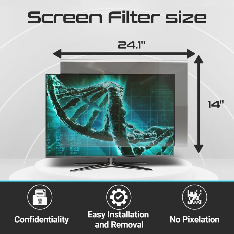 EZ-Pro Screen Protector Privacy Screen Panel for 27 inches (NOT