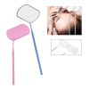 2pc Espejo Grande Para Extensiones De Pestañas O Dental