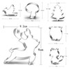 Cookie Cutters Forest Animals Set of 10 Squirrel, Mushroom, Bird,