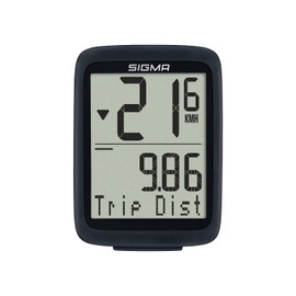 SIGMA SPORT BC 8.0 WL Wireless Bicycle Computer with Numerous Functions High-Quality Bike Computer Easy to Use with Large Buttons and Clear Display