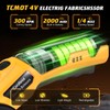 TCMOT Cordless Electric Scissors, 4V Cardboard Cutter, Box Cutter Fabric