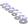 M4 x 20mm Penny Repair Flat Washers Mudguard A2 Stainless