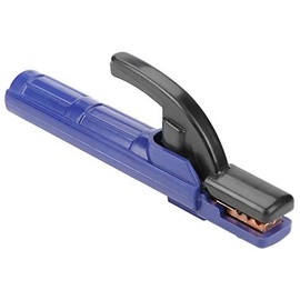 Welding Stick Electrode Holder, Copper Insulated Welding Clamp, Welding Electrode Clamp, 300A Good Conductivity with Blue Handle for Welding Machine