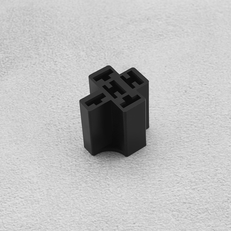 VGOL 4 Sets Car Relay Plug Holders with 6.3mm Terminals