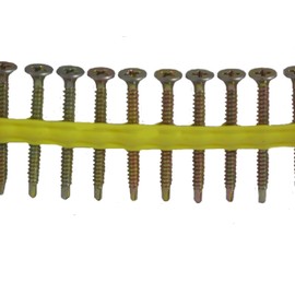 Quik Drive DWFSD158PS Drywall Screws 1 5/8-Inch Bugle Head, Fine Thread, Self-Drill Point with Gray Phosphate Coating