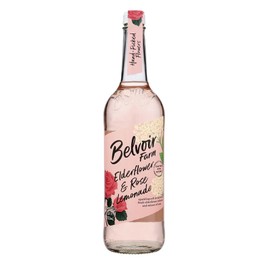 Belvoir Fruit Farms Elderflower and Rose Lemonade 750ml | Elegant Floral Lemonade | Natural Rose and Elderflower Extracts | Refreshing and Delicate | Perfect for Any Occasion