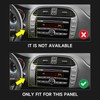 Car Carbon Fibre Air Conditioning Ventilation Panel Decorative Cover Trim