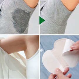 Armpit Sweat Pads 10 Sheets Deo Absorbs Armpit Sweat - Sweat Pad Skin (10 Sheets) / 겨드랑이땀 패드 10 매 데오 겨땀 흡수 - 땀패드스킨(10매)