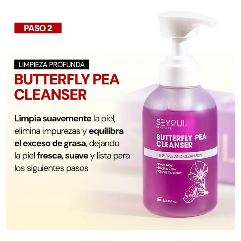 Kit Limpieza Total Skincare Seyoul 4 Pzs Rutina Facial