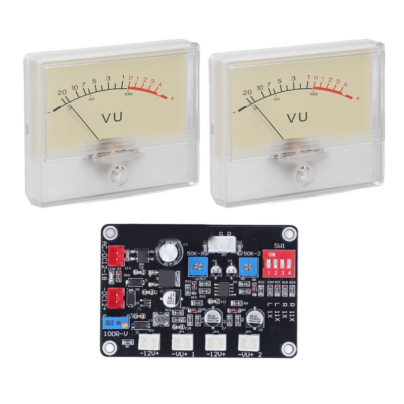 High Accuracy Power Amplifier VU Meter Preamplifier Audio Level Meter