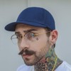 Croogo Short Brim Baseball Cap, Short Brim, Cotton Hat, Men's