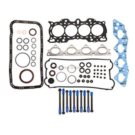 Domestic Gaskets DG-8614922608 MLS Full Gasket Set Head Bolts Compatible With/Replacement For 97-01 Honda CR-V 2.0L DOHC B20Z2 B20B4