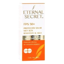 Bloqueador Protector Solar 60 Gramos Eternal Secret FPs 50 Contra Rayos Uvb Uva