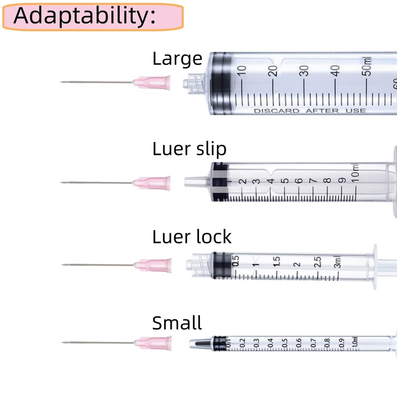 100 Pcs 18 Gauge 1.5 Inch Sterile Disposable Lab Supplies,