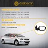 Dasbecan Right Side Mirror Compatible With 2011-2013 Hyundai Elantra DIY