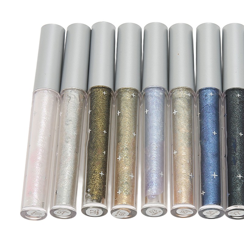 12PCS Liquid Eyeshadow Set Diamond Sparkling Matte Glitter Eyeshadow Set