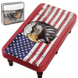 iEsstros 6.5ft Pool Table Cover 6.5 Feet Billiard Table Covers Leather Pool Table Cover Waterproof for Protecting Pool Table Felt Pool Table Accessories-Red