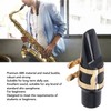 Alto Saxophone Mouthpiece Kit ABS Structure Metal Buckle Clip 2.5